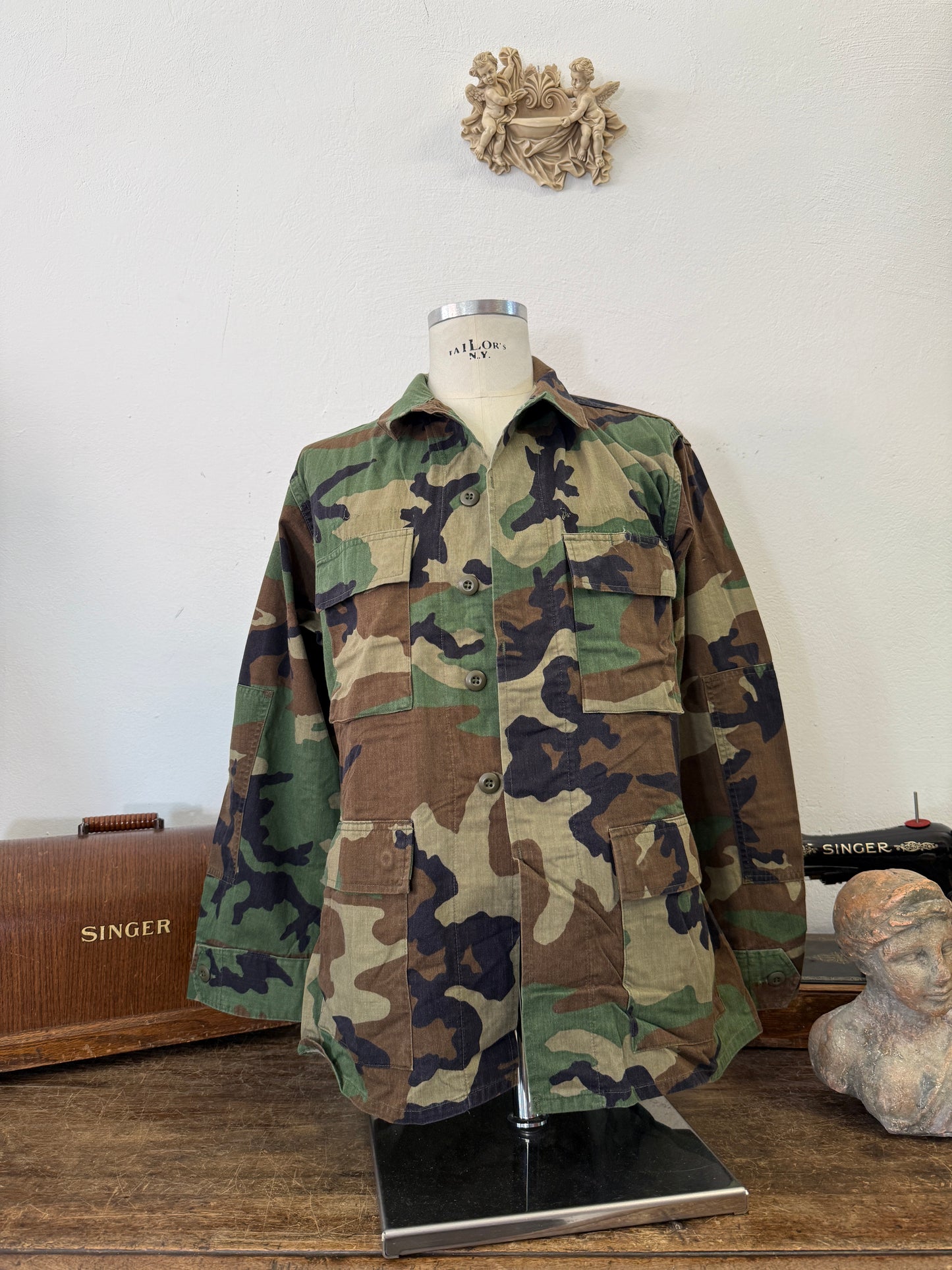 Vintage Woodland Us Army Jacket “L”