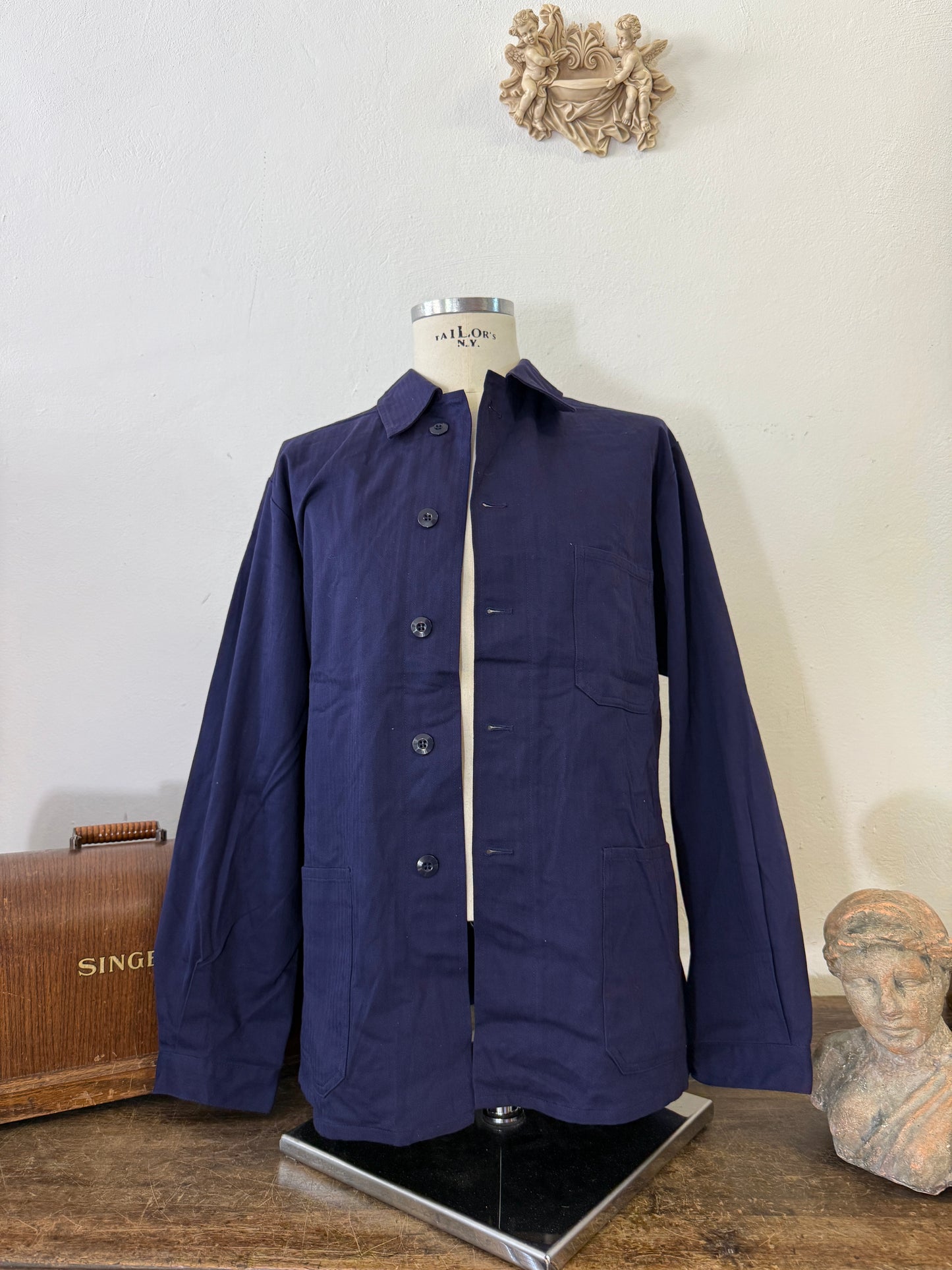 Vintage 00’s German Army Work Jacket HBT “L”