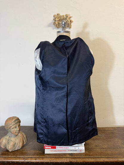 Double-Breasted Pinstripe Blazer “L/XL”