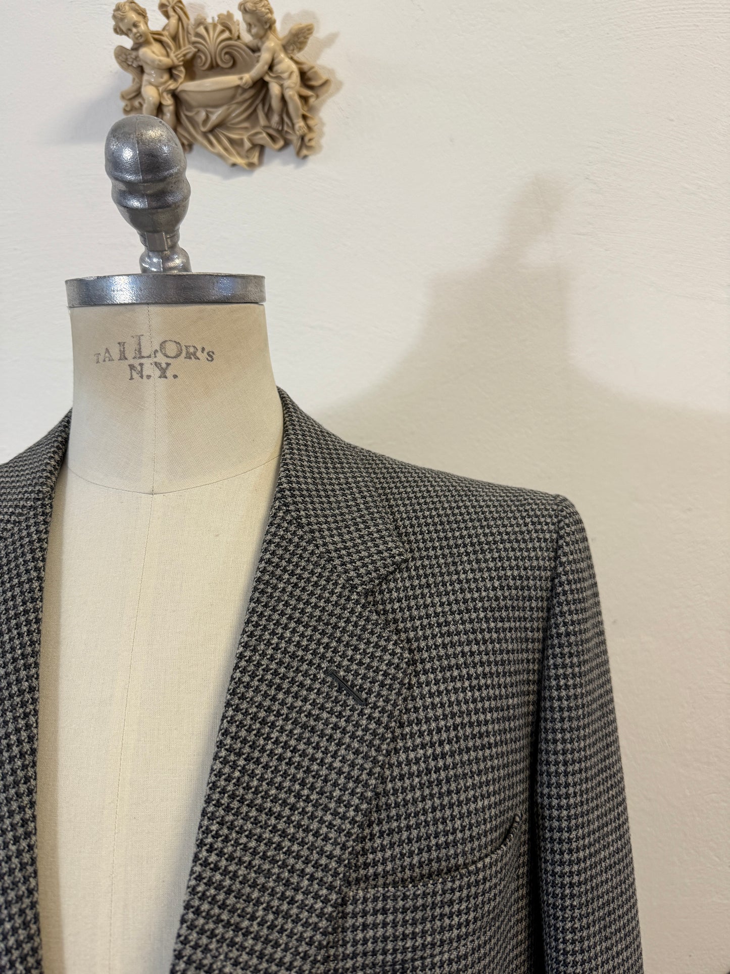 Vintage Blazer Pied de Poule “L”