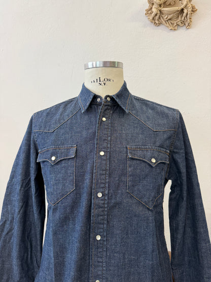 Western “Jeckerson” Denim Shirt - XS, M