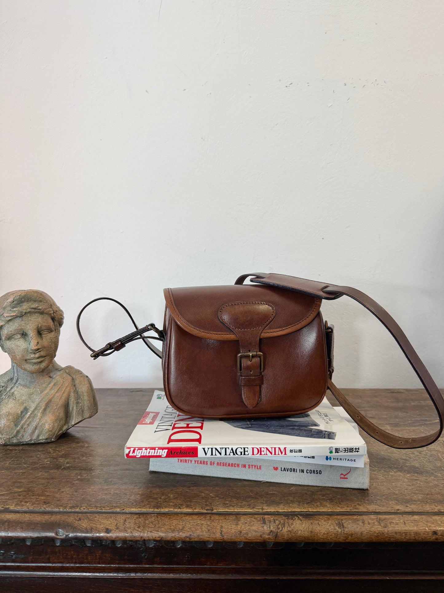 Vintage Saddle Bag - British Style