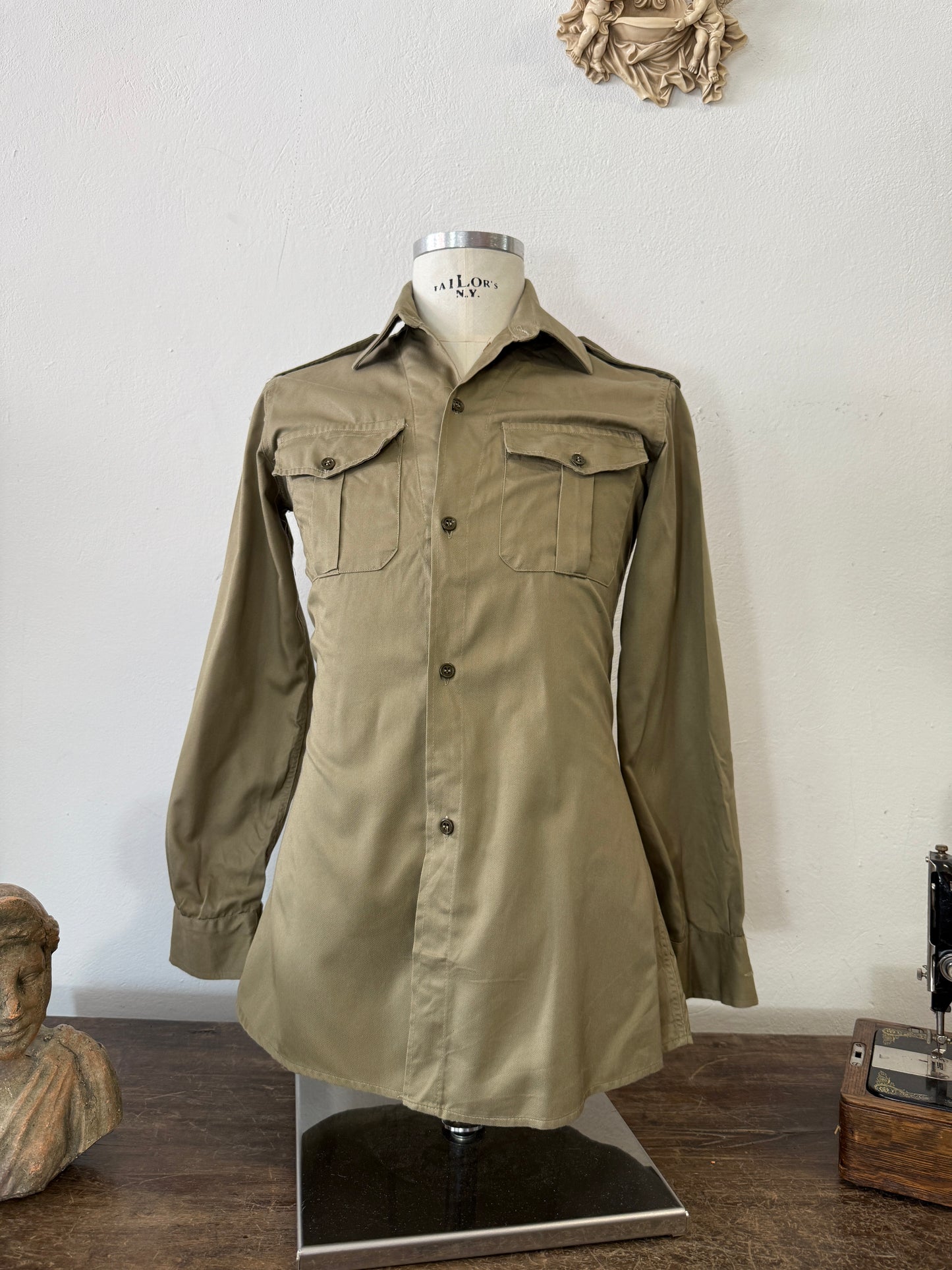 Vintage Italian Army Shirt “S”