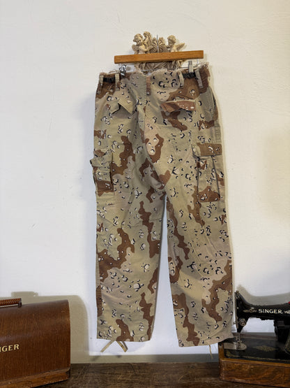Vintage Desert Chocolate Cargo Pants Us Army “W36”
