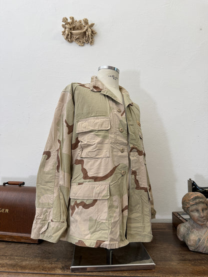 Vintage BDU Camo Jacket Ripstop US Army – XL