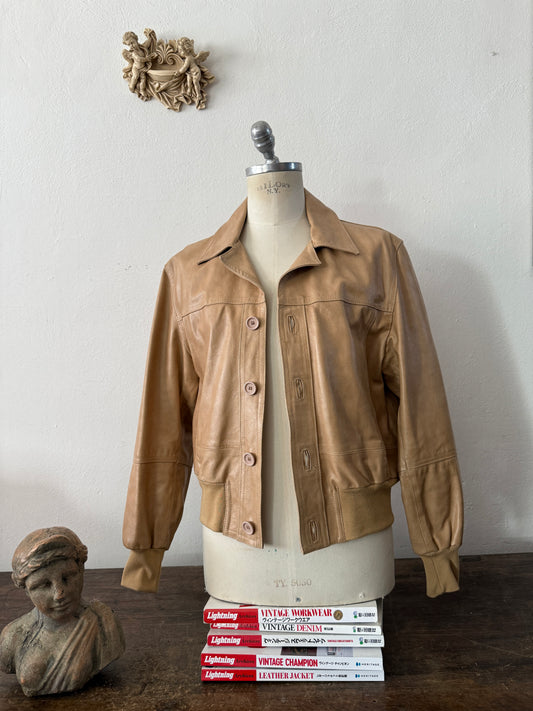 Vintage Leather Jacket “M”
