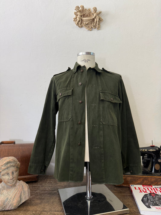 Vintage 80’s Faded Hungarian Army Shirt “M”