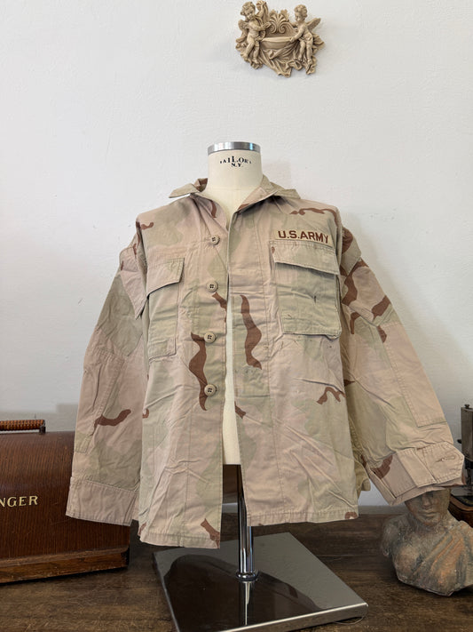 Vintage BDU Camo Jacket Ripstop US Army “M”