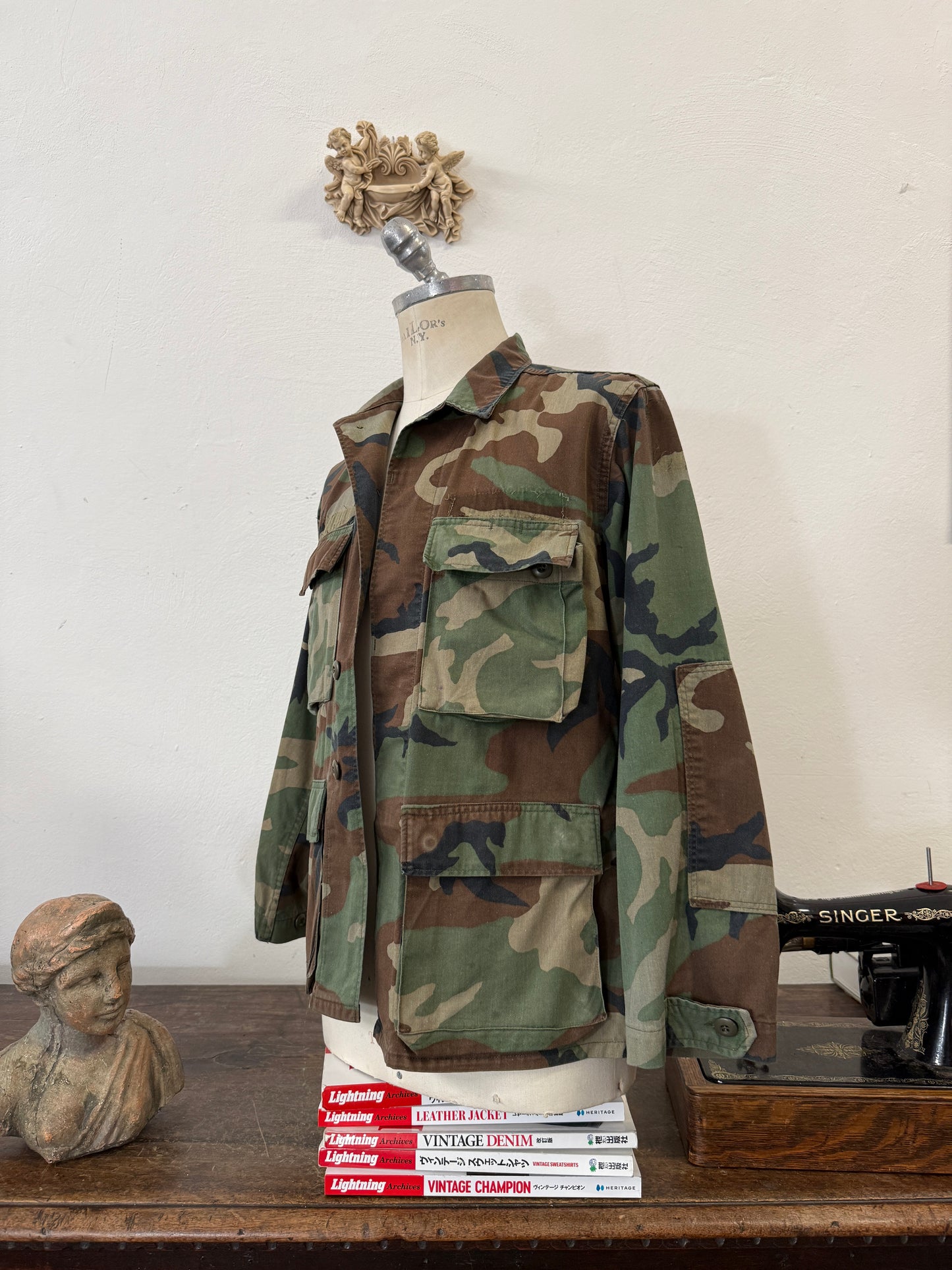 Vintage Woodland Jacket Us Army “M”