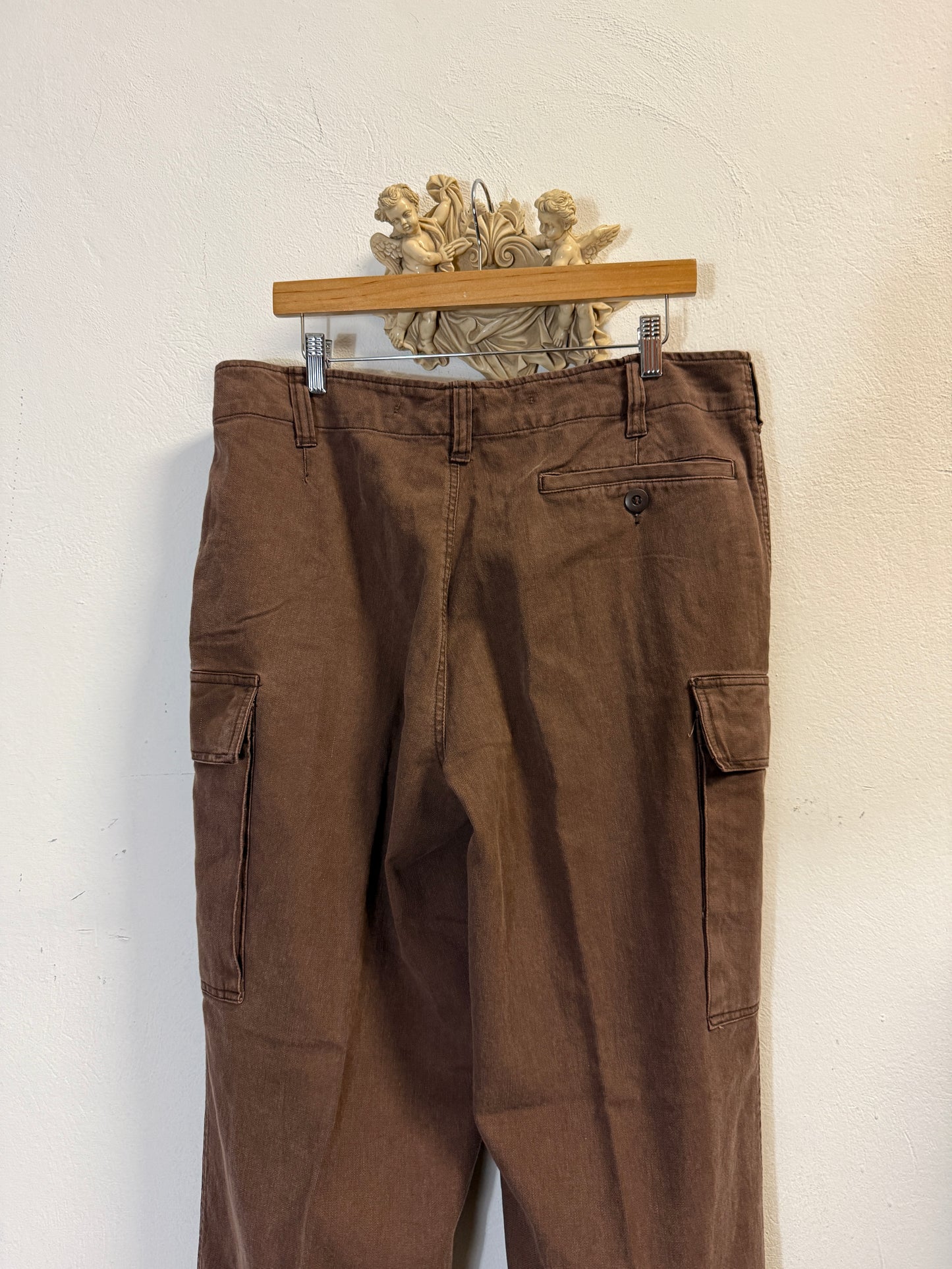 Vintage 80’s German Army Moleskin Cargo Pants “W36”