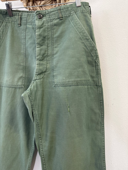 Vintage Og 107 Us Army Fatigue Pants “W32”
