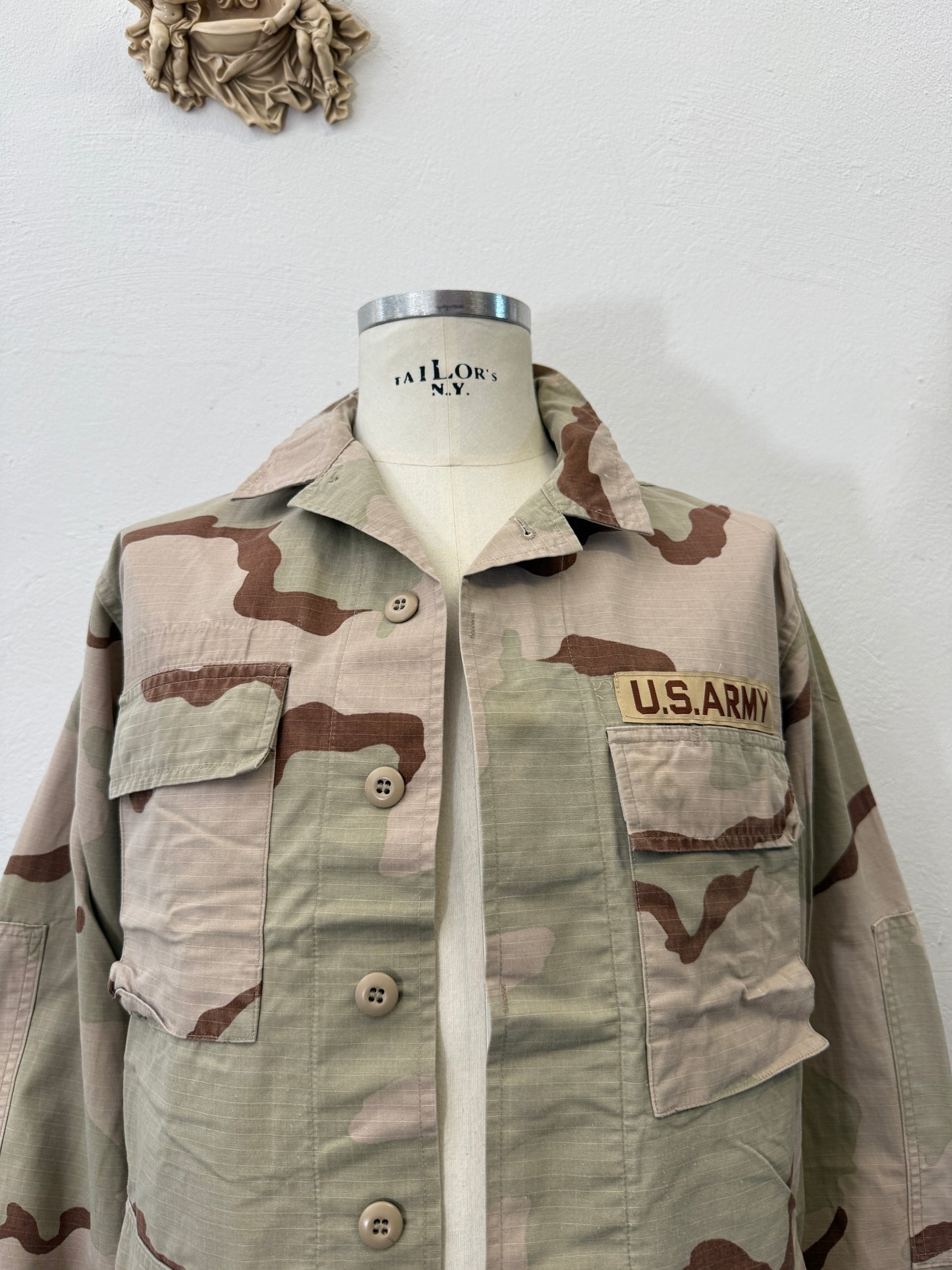 Vintage BDU Camo Jacket Ripstop US Army “M”