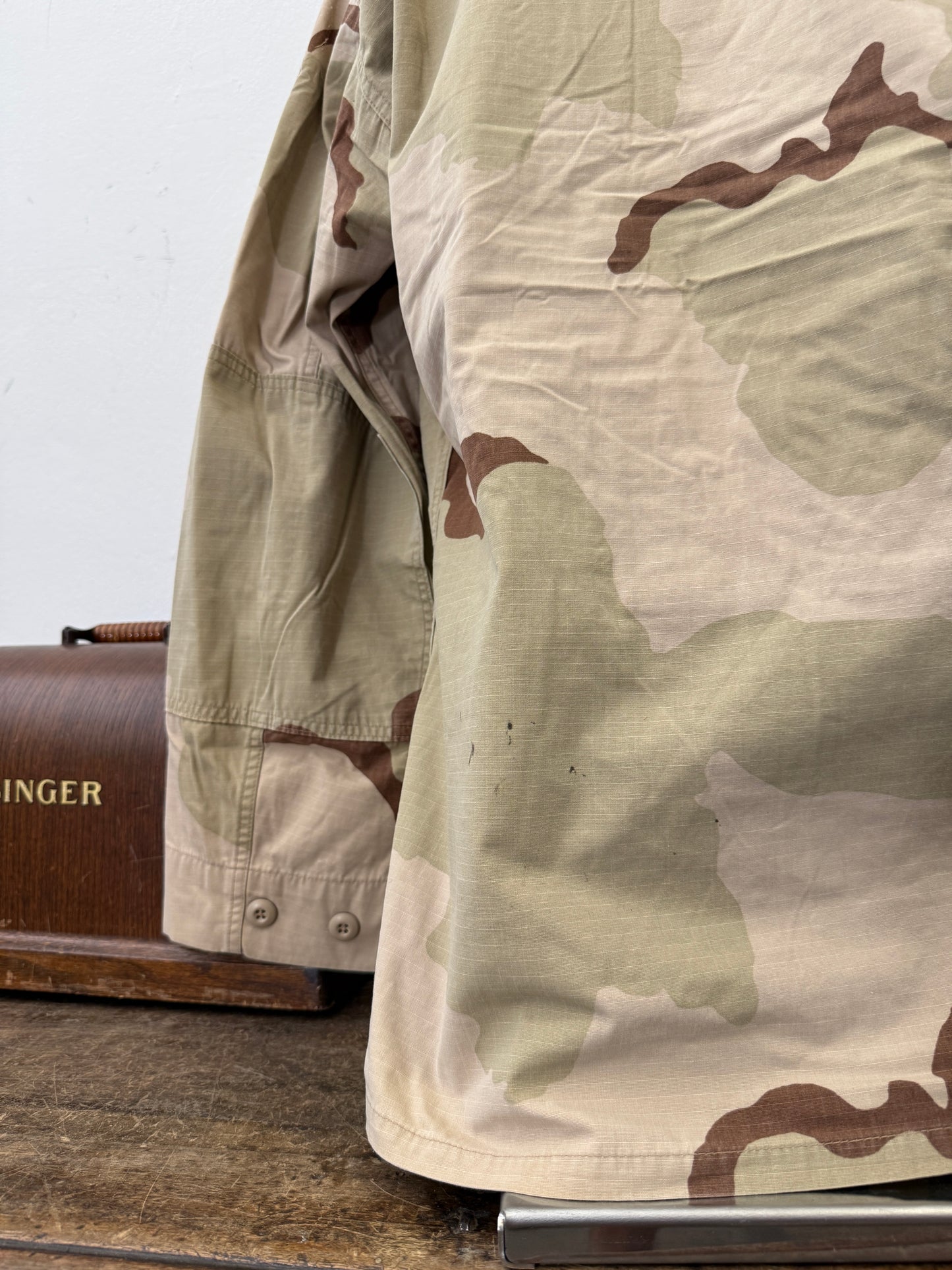 Vintage BDU Camo Jacket Ripstop US Army – L/XL