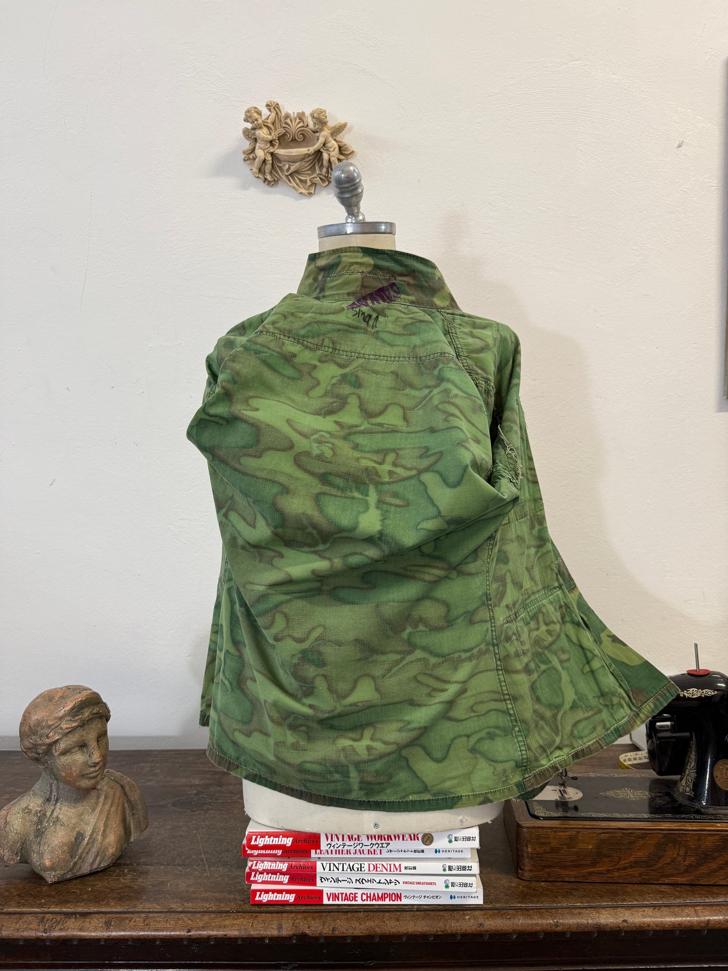 Vintage Woodland Jacket Rip Stop Us Army “S”