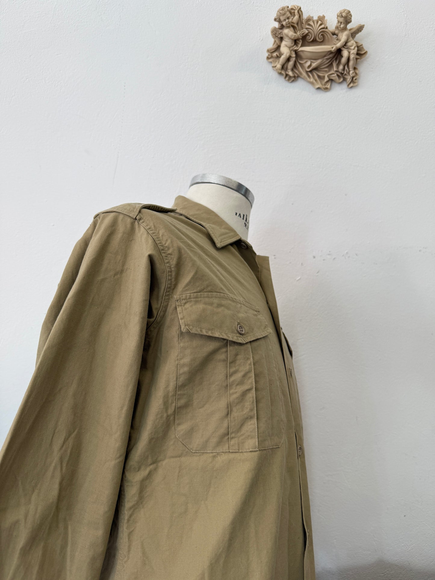 Vintage 60’s French Army Shirt “M”