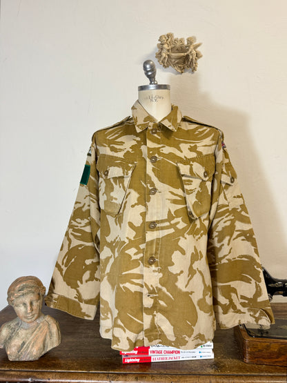 Vintage British Army Camo Jacket “L”