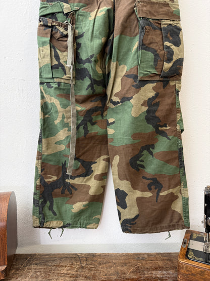 Vintage Woodland Cargo Pants M65 Us Army “W31”