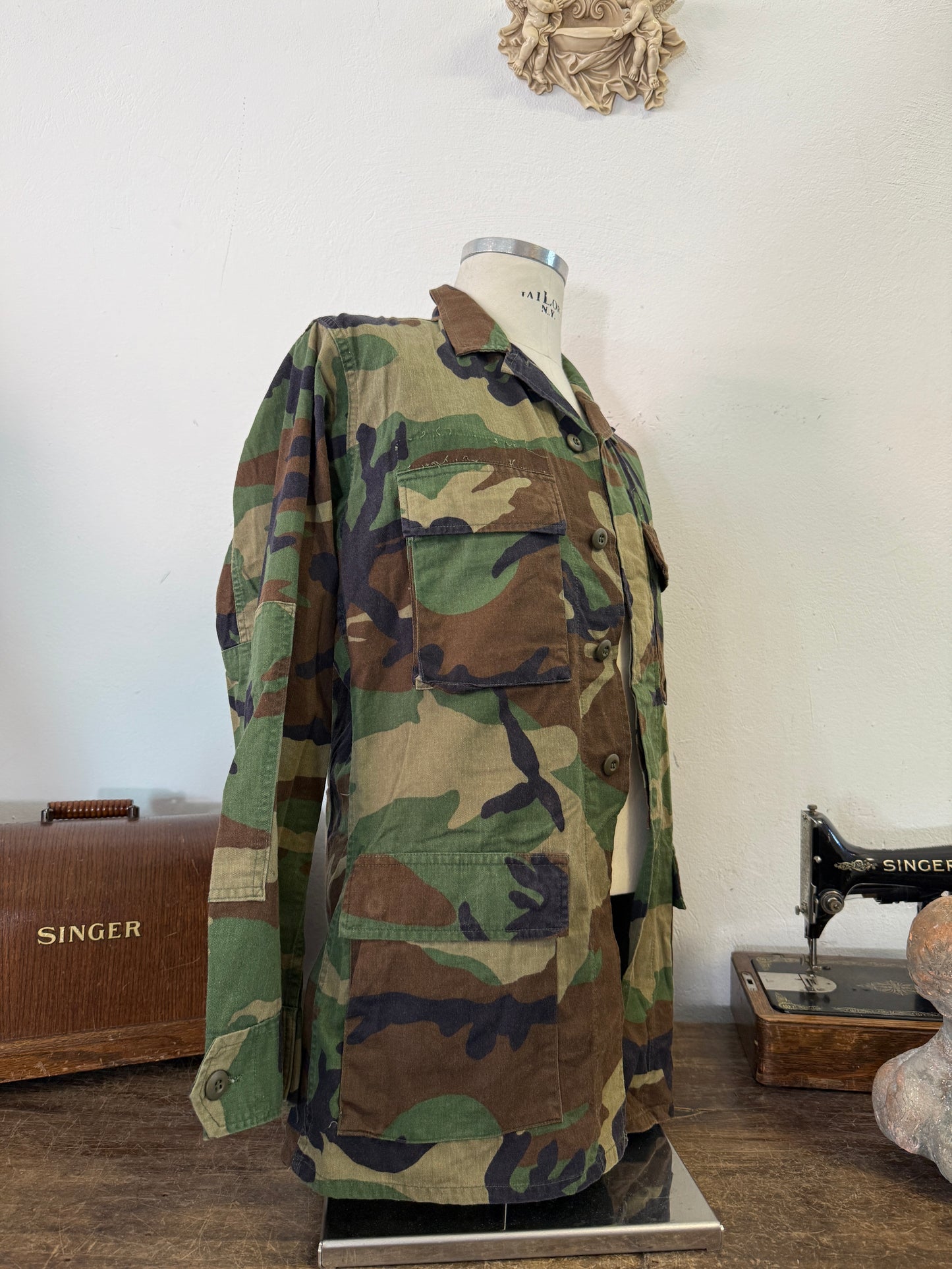 Vintage Ripstop Woodland Us Army Jacket “M/L”