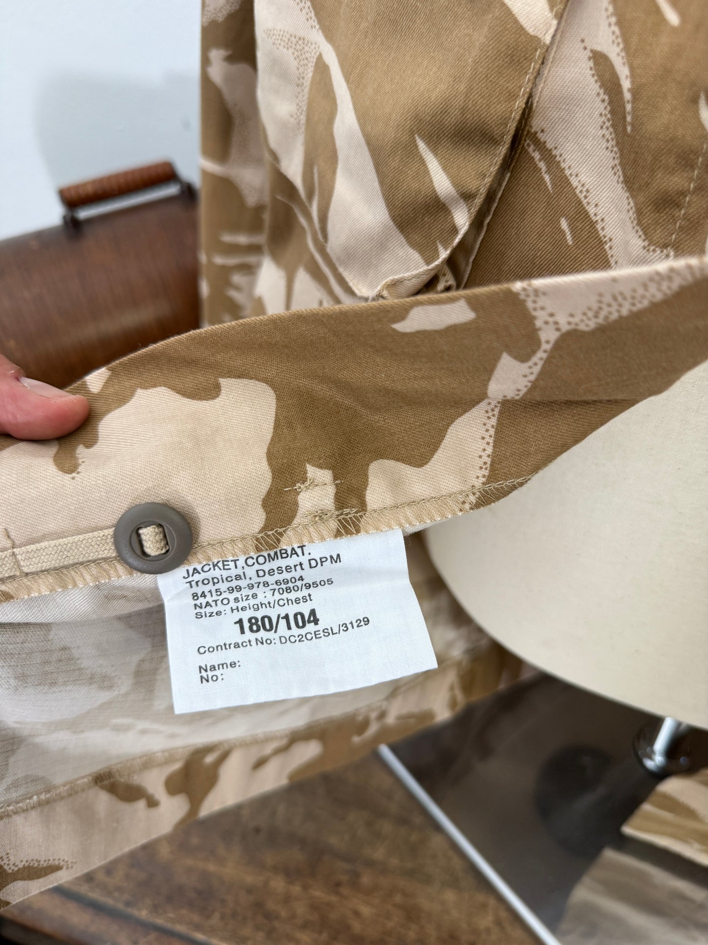 Vintage British Army Dpm Jacket “L/XL”