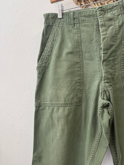 Vintage Og 107 Us Army Fatigue Pants “W31”