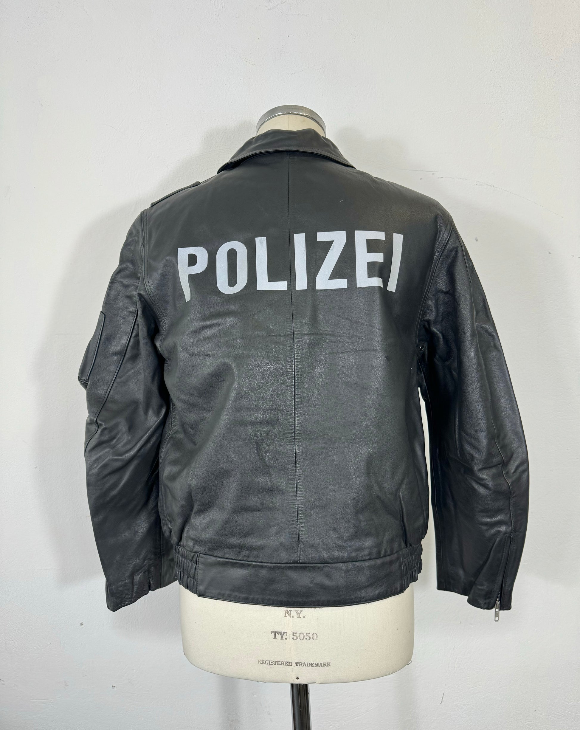 POLIZEI Leather Jacket S - Main Image