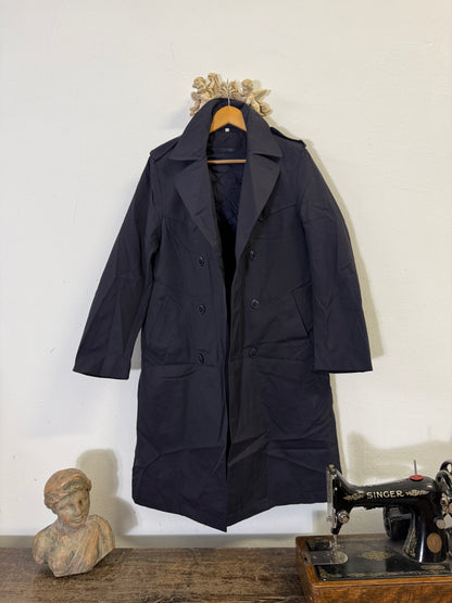 Vintage 90’s Italian Navy Coat “S”