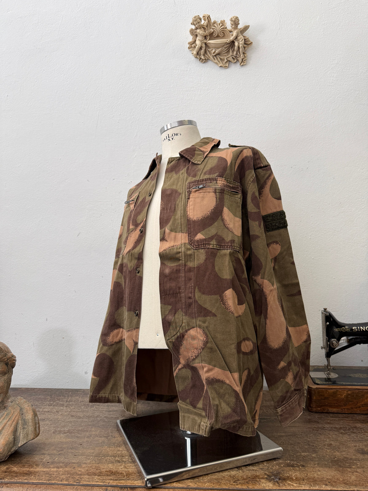 Vintage Hungarian Army Camo Jacket “M/L”