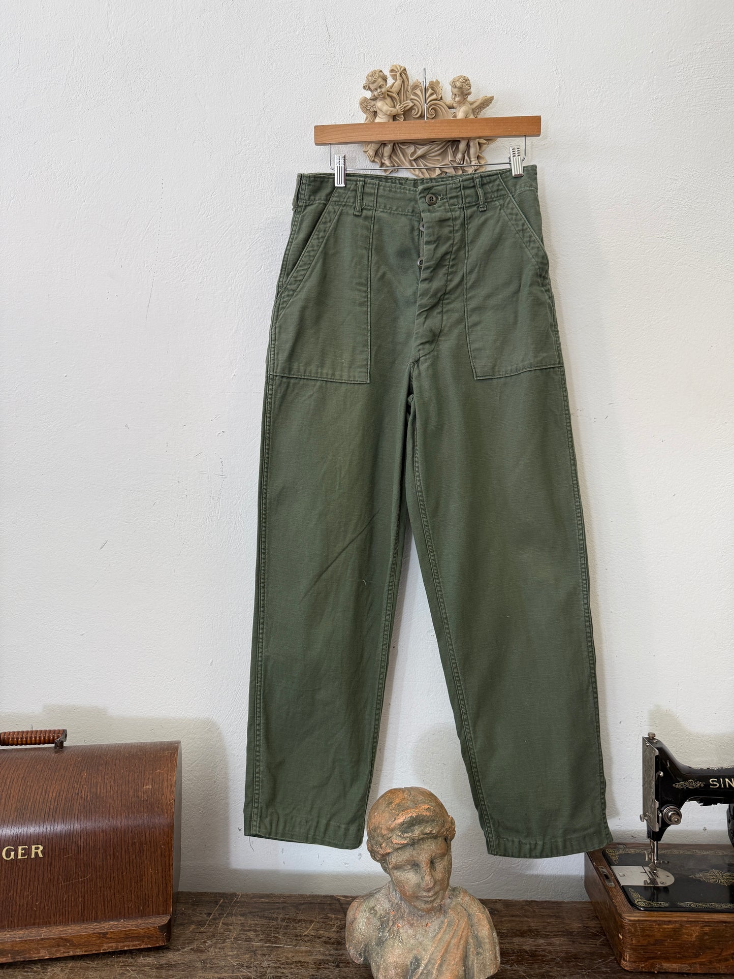 Vintage Og 107 Us Army Fatigue Pants “W29”