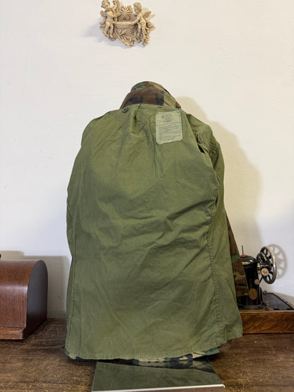 Vintage Woodland Field Jacket M65 Us Army “L”