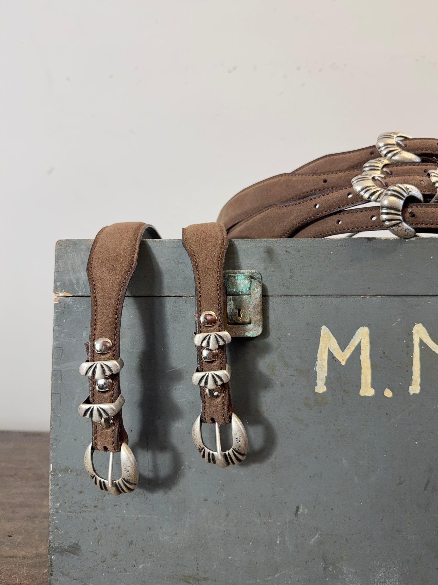 Western Suede Belt
