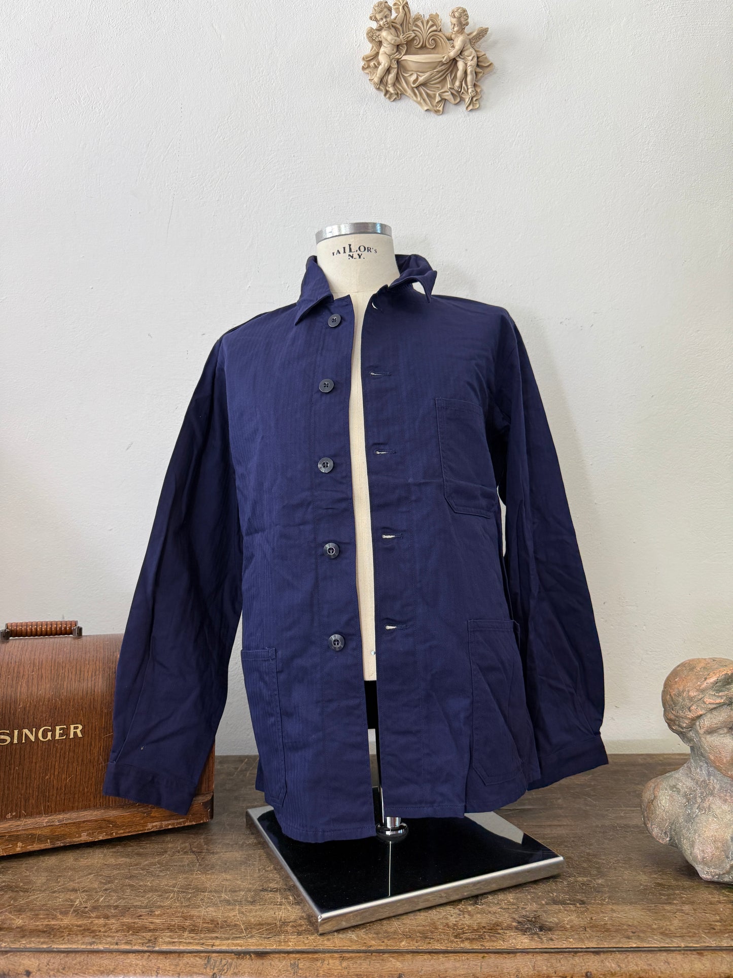 Vintage 00’s German Army Work Jacket HBT “L”