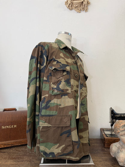 Vintage Ripstop Woodland Us Army Jacket “L/XL”