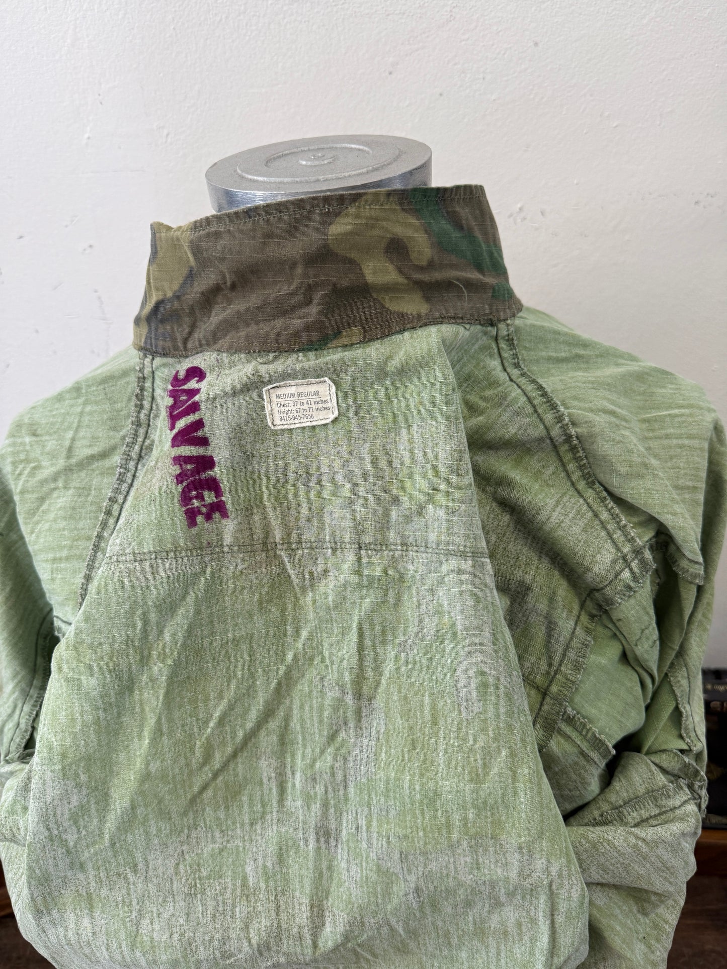 Vintage 60’s Ripstop Jungle Jacket Us Army “M/L”