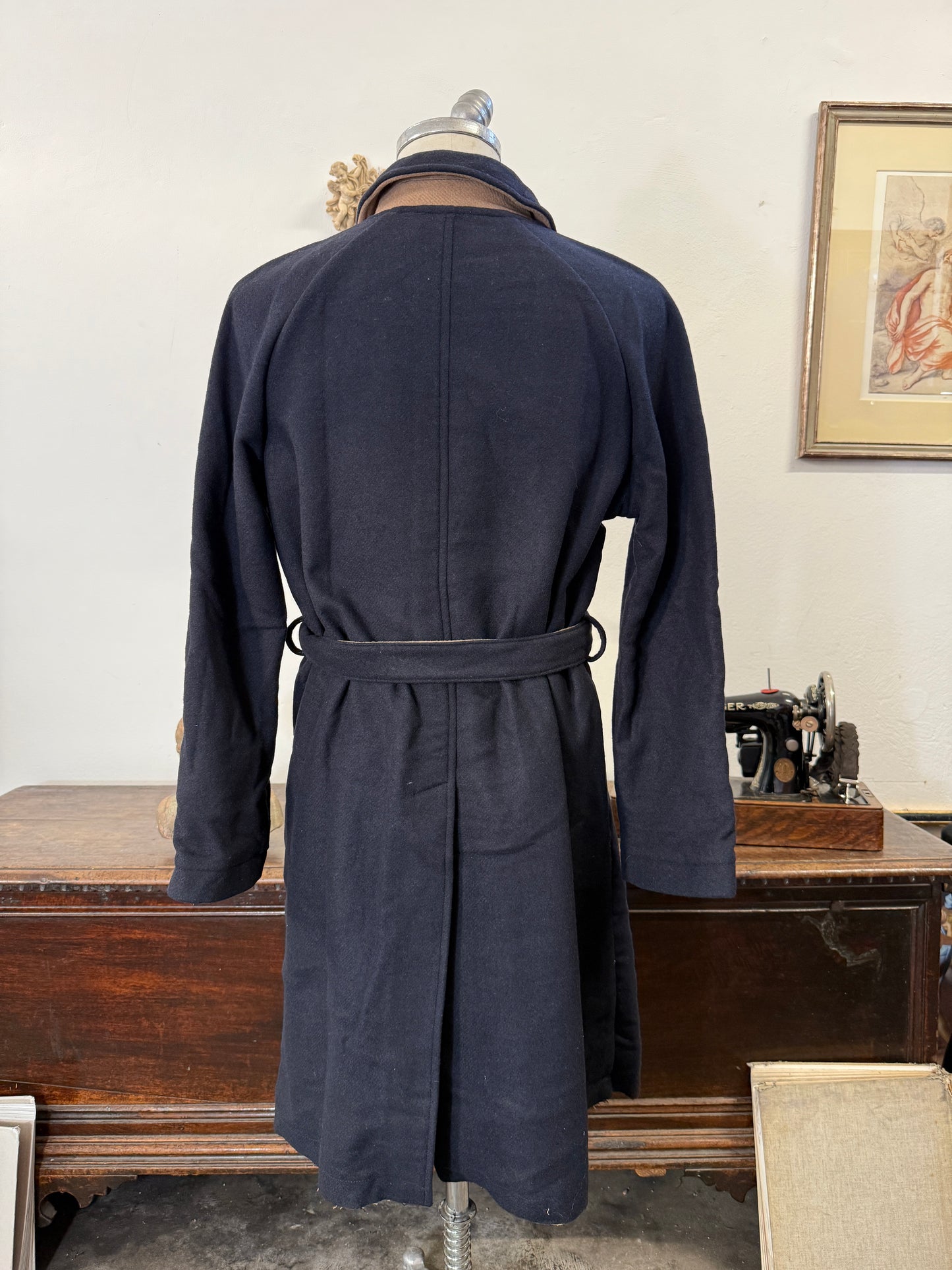 Blue Navy Coat - M