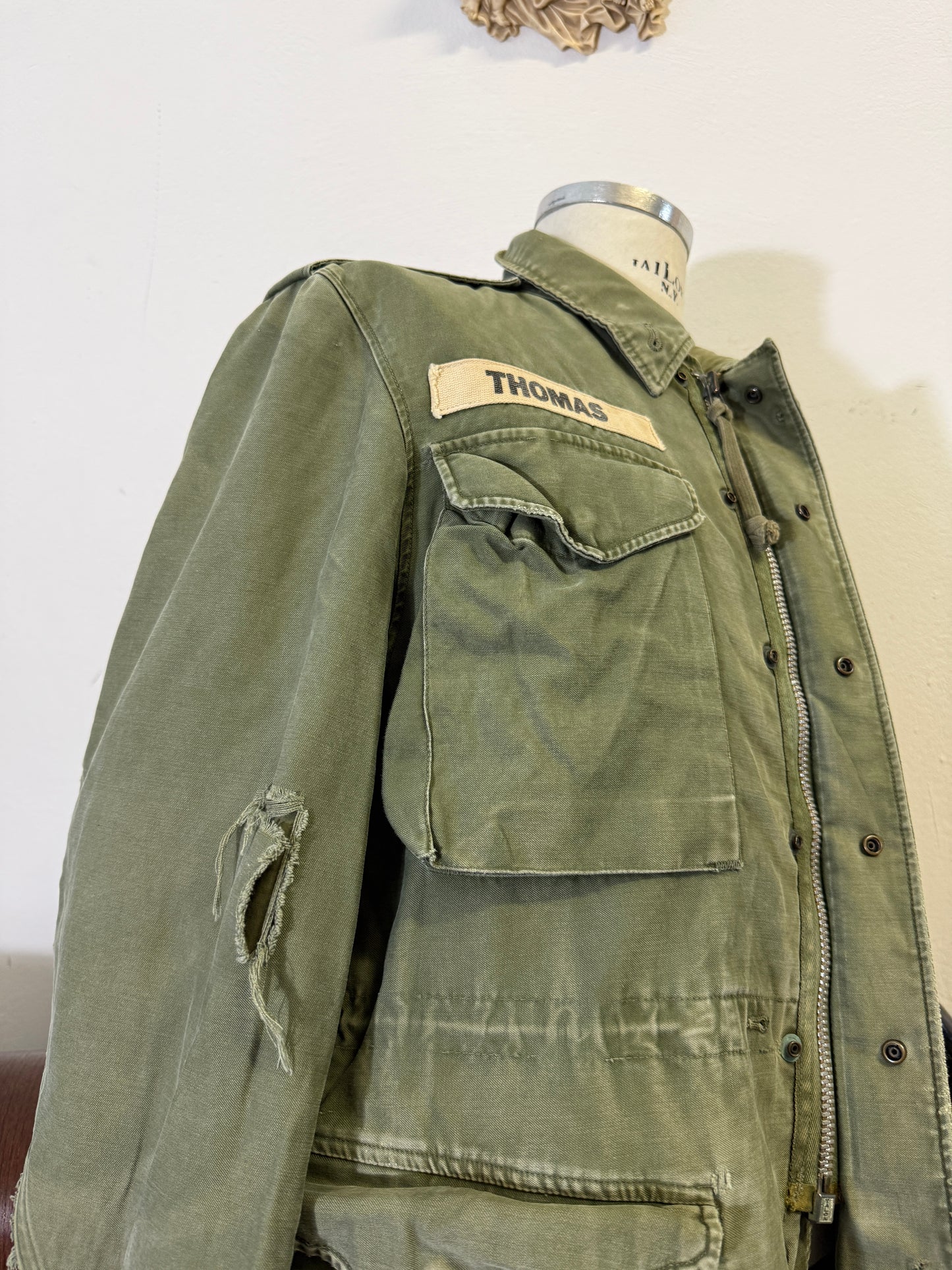Distressed Vintage Field Jacket M51 US Army “M/L”