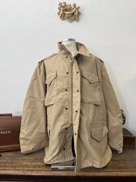 Khaki Field Jacket M65 Alpha Industries Made in Usa “XXL”