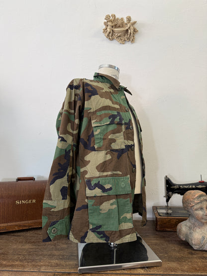 Vintage Ripstop Woodland Us Army Jacket “L”