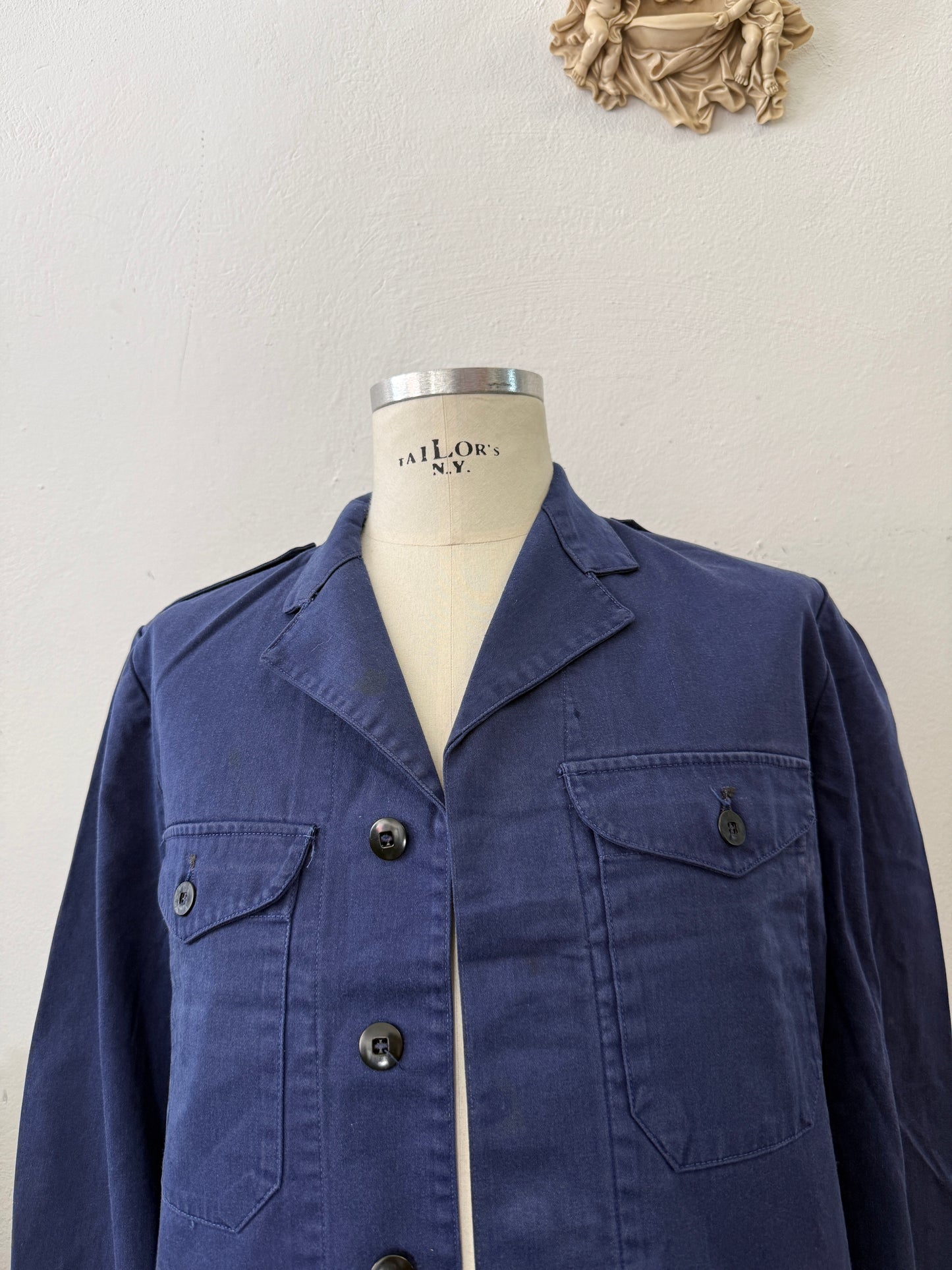 Vintage 80’s Swedish Army Work Jacket “S/M”