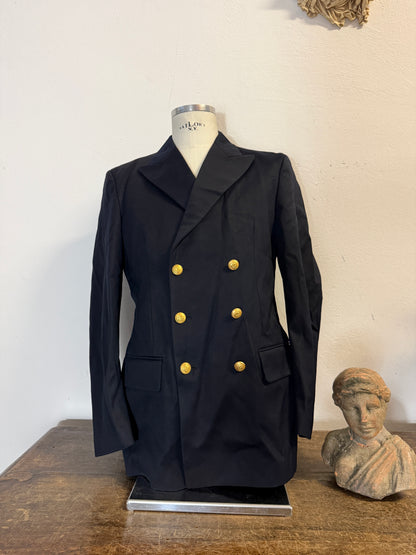 Vintage 00’s Italian Navy Double Breasted Jacket “L/XL”