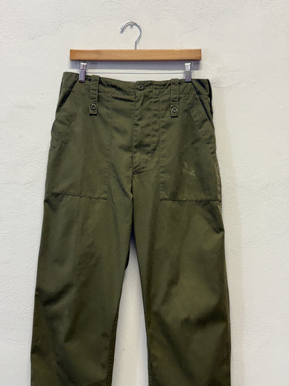 Vintage British Fatigue Army Pants “W31”