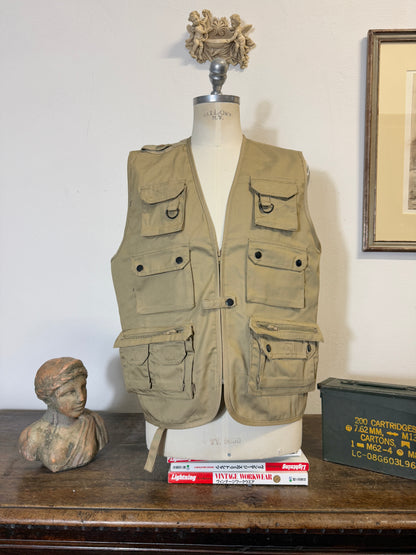 Beige Tactical Utility Vest