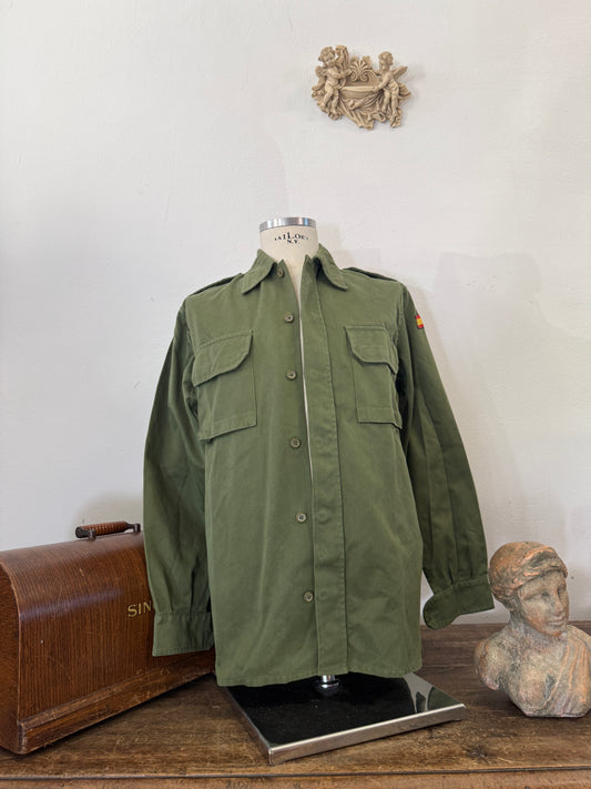 Vintage Spanish Army Shirt “L”