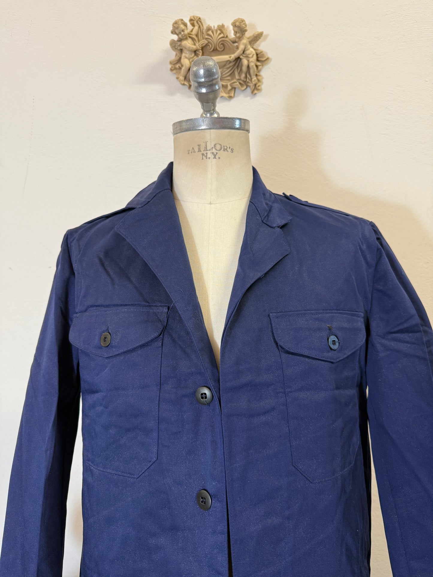 Vintage Swedish Army Work Jacket - S, M