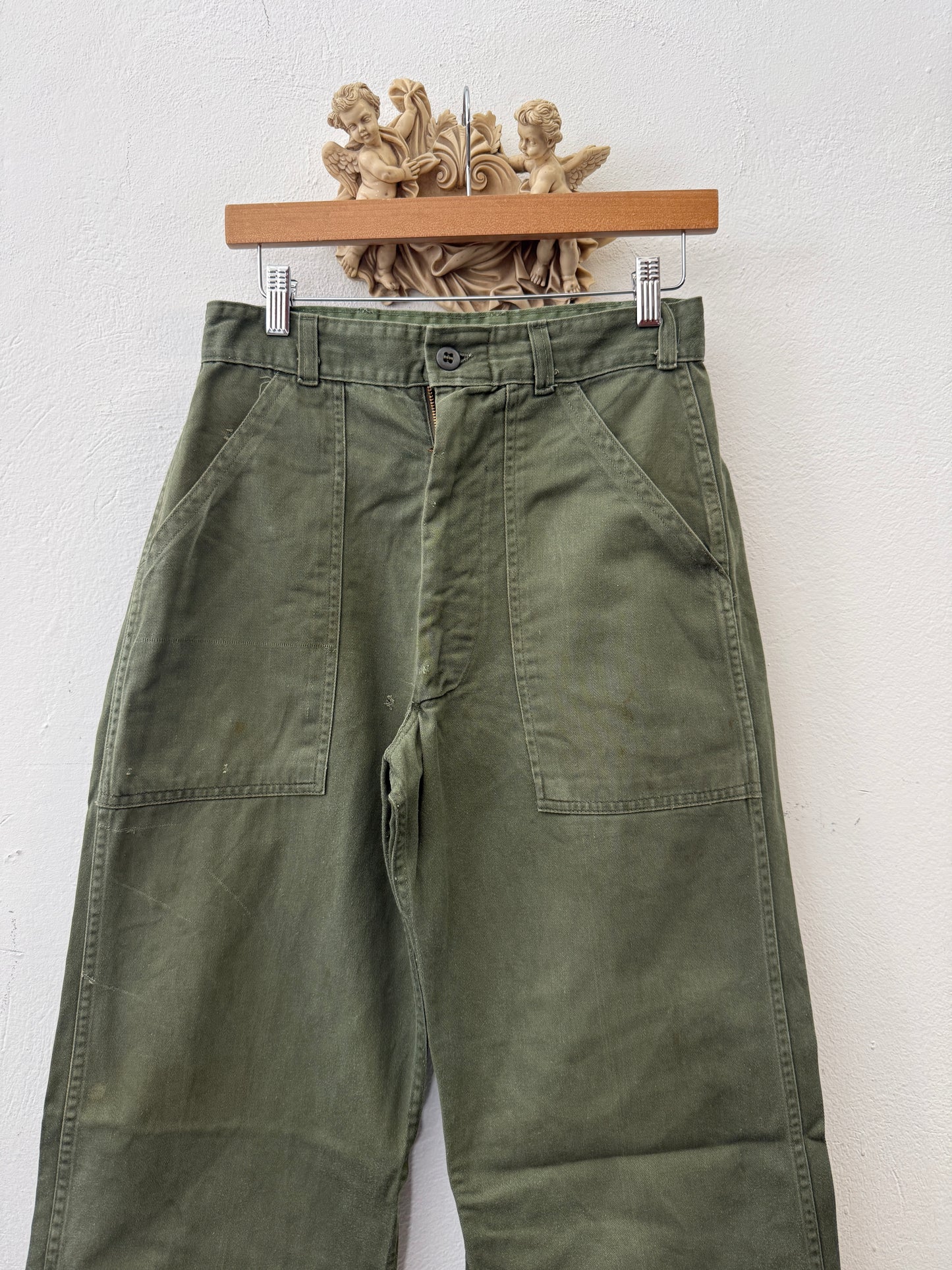 Vintage Og 107 Us Army Fatigue Pants “W27”