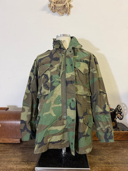 Vintage Woodland Field Jacket M65 Us Army “M/L”
