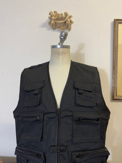 Black Tactical Utility Vest
