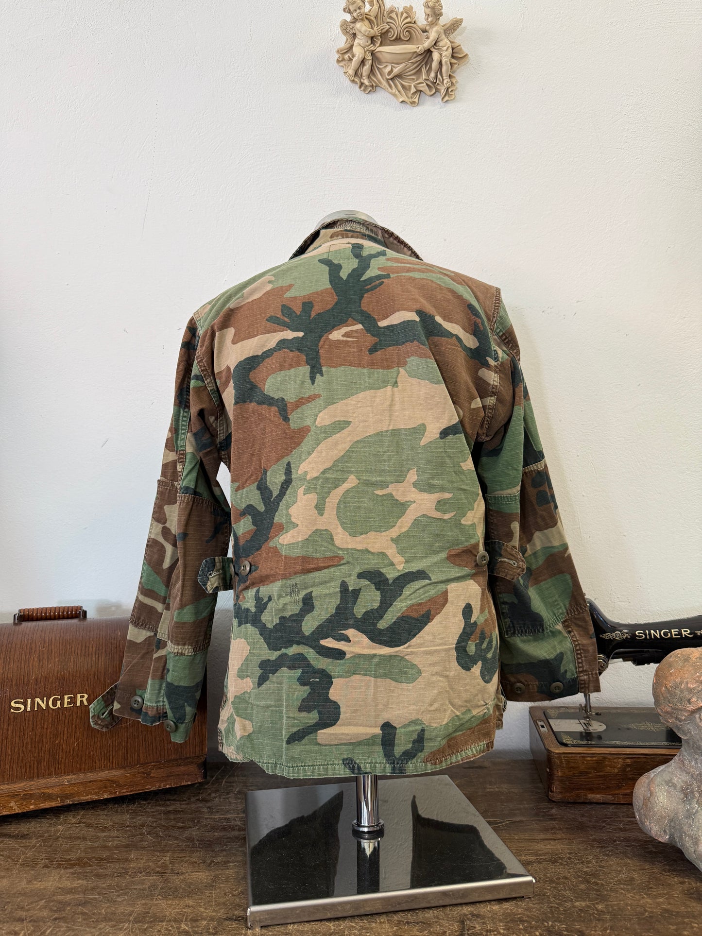 Vintage Ripstop Woodland Us Army Jacket “M”