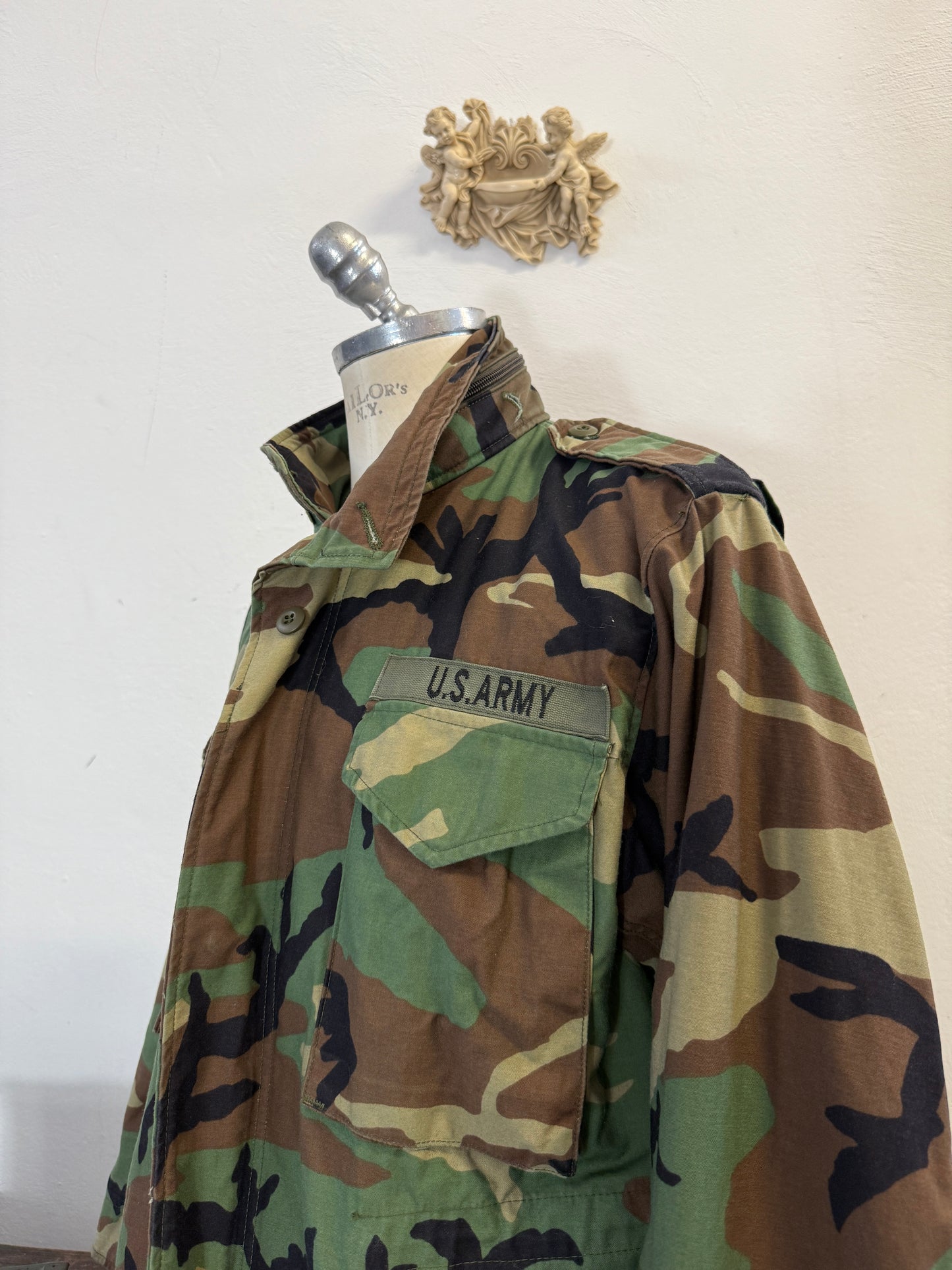 Vintage Woodland Field Jacket M65 Us Army “M”
