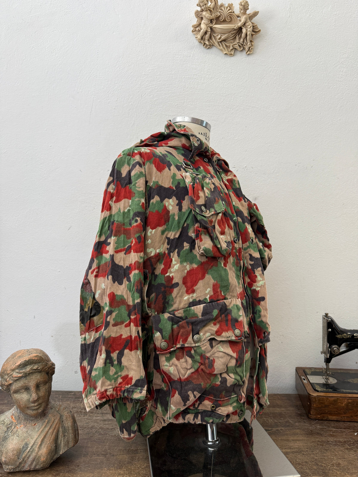 Vintage Swiss Army Camo Jacket M70 “M”