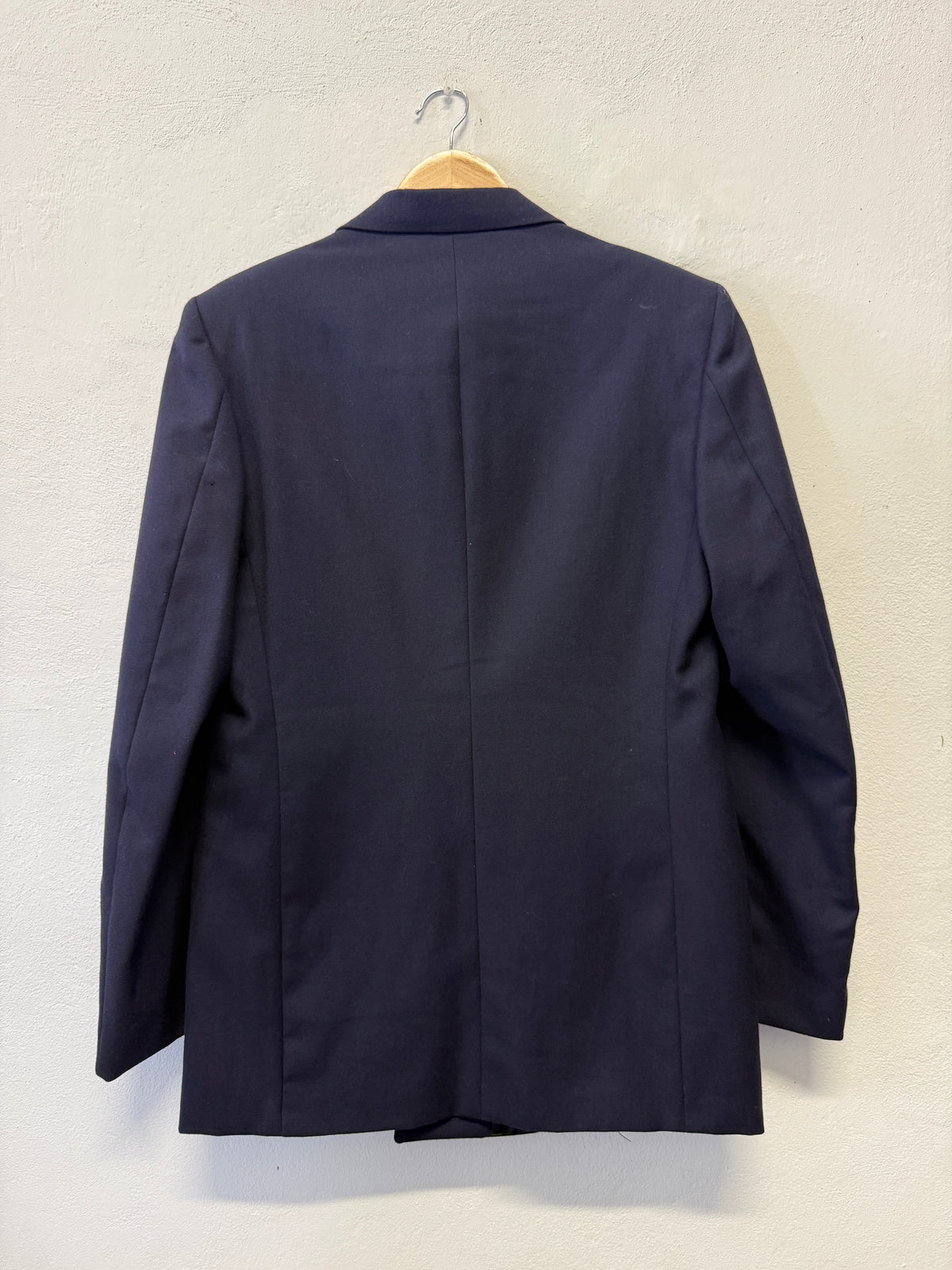 Vintage Italian Navy Double Breasted Jacket “XL”